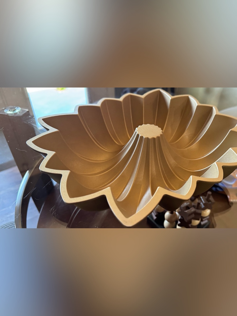 Marissa Lounina Rectangle Fluted Cake Pan Cast Aluminum